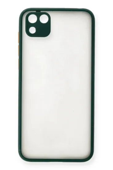 Newface Huawei Y5P Kılıf Montreal Silikon Kapak - Yeşil resmi