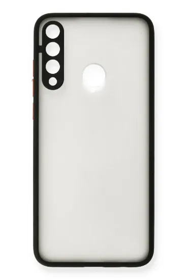 Newface Huawei Y6P Kılıf Montreal Silikon Kapak - Siyah resmi