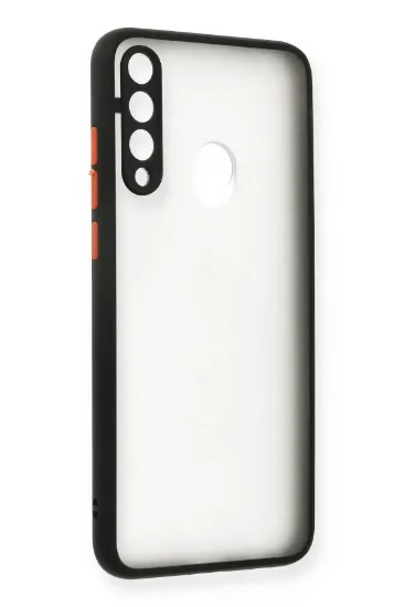 Newface Huawei Y6P Kılıf Montreal Silikon Kapak - Siyah resmi
