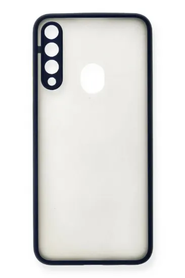 Newface Huawei Y6P Kılıf Montreal Silikon Kapak - Lacivert resmi