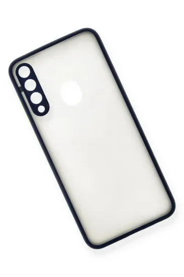 Newface Huawei Y6P Kılıf Montreal Silikon Kapak - Lacivert resmi