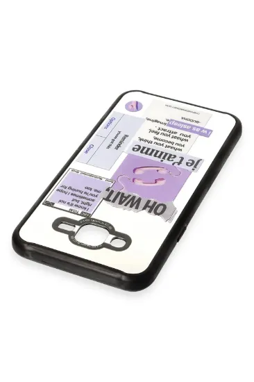 Newface Samsung Galaxy J7 Kılıf Mirror Desenli Kapak - Mirror - 4 resmi