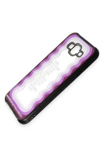 Newface Samsung Galaxy J7 Kılıf Mirror Desenli Kapak - Mirror - 5 resmi