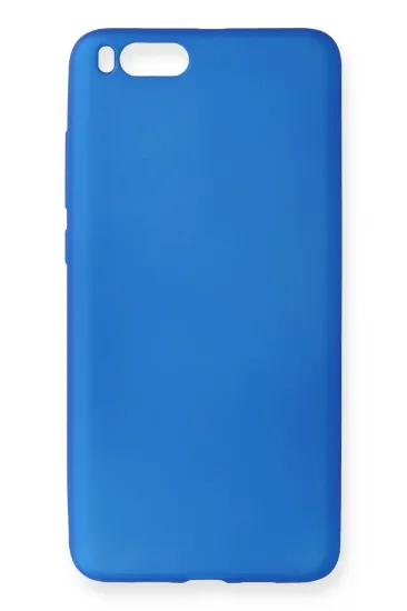 Newface Xiaomi Mi Note 3 Kılıf First Silikon - Mavi resmi