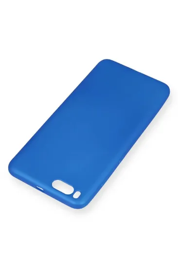 Newface Xiaomi Mi Note 3 Kılıf First Silikon - Mavi resmi