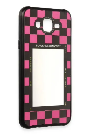 Newface Samsung Galaxy J7 Kılıf Mirror Desenli Kapak - Mirror - 8 resmi