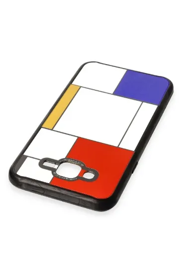 Newface Samsung Galaxy J7 Kılıf Mirror Desenli Kapak - Mirror - 9 resmi