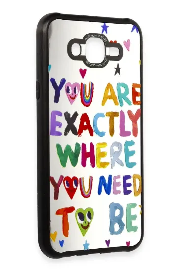 Newface Samsung Galaxy J7 Kılıf Mirror Desenli Kapak - Mirror - 10 resmi