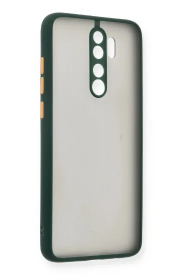 Newface Xiaomi Redmi Note 8 Pro Kılıf Montreal Silikon Kapak - Yeşil resmi