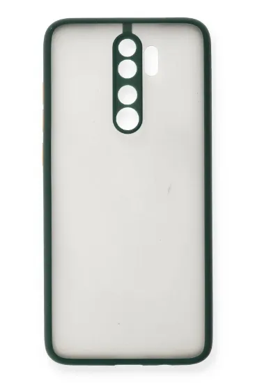 Newface Xiaomi Redmi Note 8 Pro Kılıf Montreal Silikon Kapak - Yeşil resmi