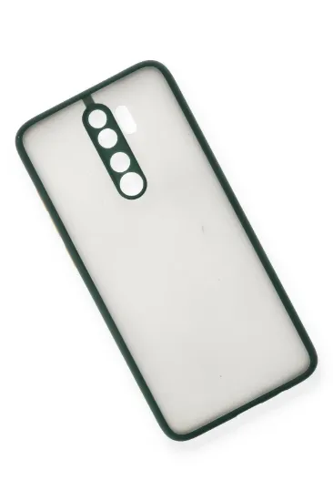 Newface Xiaomi Redmi Note 8 Pro Kılıf Montreal Silikon Kapak - Yeşil resmi