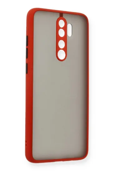 Newface Xiaomi Redmi Note 8 Pro Kılıf Montreal Silikon Kapak - Kırmızı resmi