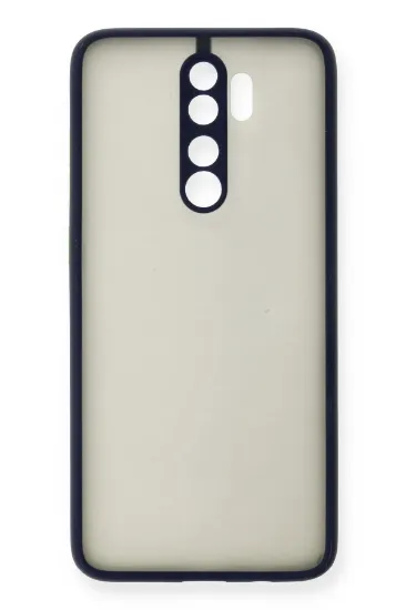 Newface Xiaomi Redmi Note 8 Pro Kılıf Montreal Silikon Kapak - Lacivert resmi