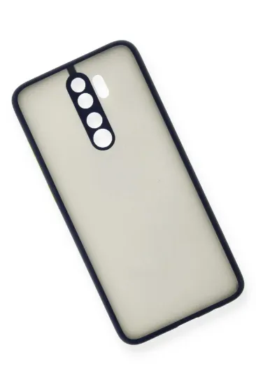 Newface Xiaomi Redmi Note 8 Pro Kılıf Montreal Silikon Kapak - Lacivert resmi
