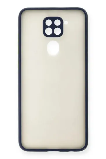 Newface Xiaomi Redmi Note 9 Kılıf Montreal Silikon Kapak - Lacivert resmi