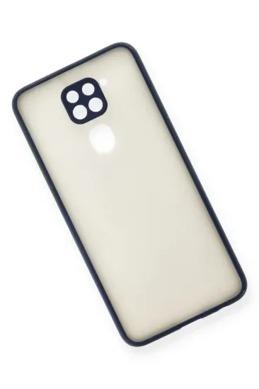 Newface Xiaomi Redmi Note 9 Kılıf Montreal Silikon Kapak - Lacivert resmi