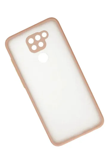 Newface Xiaomi Redmi Note 9 Kılıf Montreal Silikon Kapak - Pembe resmi
