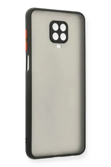 Newface Xiaomi Redmi Note 9 Pro Kılıf Montreal Silikon Kapak - Siyah resmi