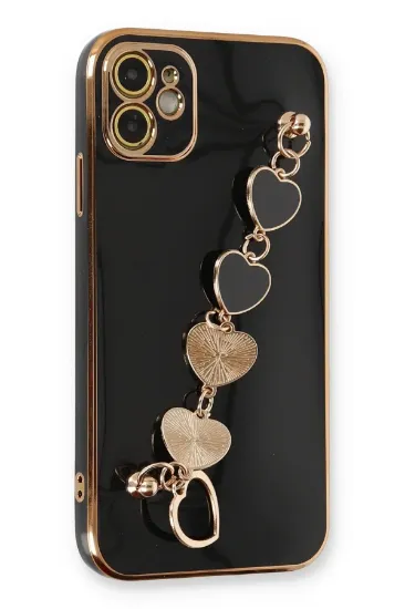 Newface iPhone 11 Kılıf Esila Silikon - Siyah resmi