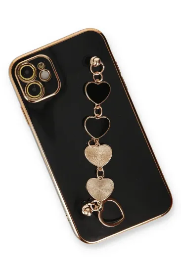 Newface iPhone 11 Kılıf Esila Silikon - Siyah resmi