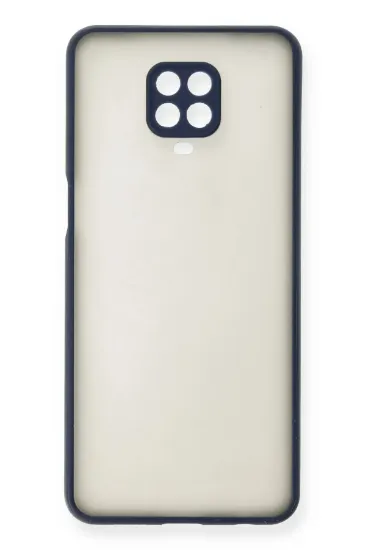 Newface Xiaomi Redmi Note 9 Pro Kılıf Montreal Silikon Kapak - Lacivert resmi