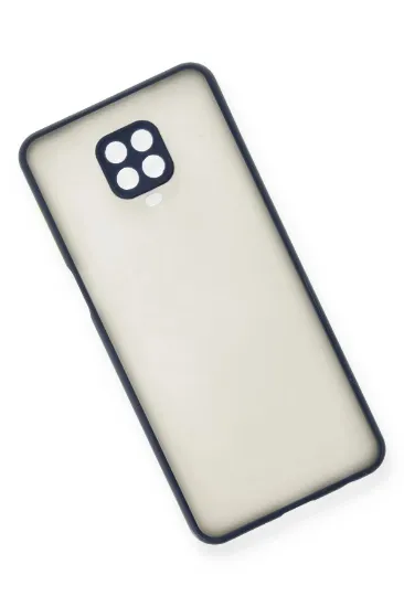 Newface Xiaomi Redmi Note 9 Pro Kılıf Montreal Silikon Kapak - Lacivert resmi