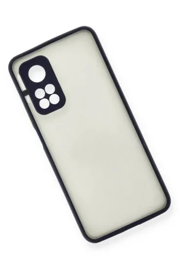 Newface Xiaomi Mi 10T Kılıf Montreal Silikon Kapak - Lacivert resmi