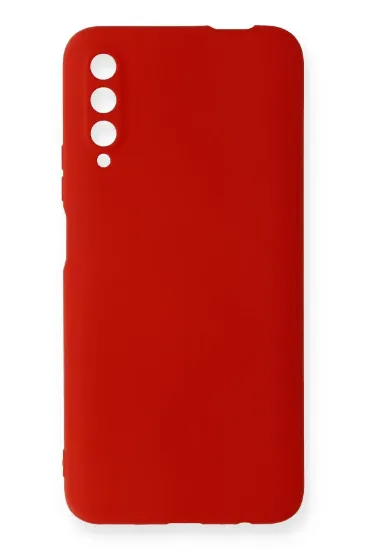 Newface Huawei P Smart Pro / Y9S Kılıf First Silikon - Kırmızı resmi