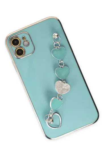 Newface iPhone 11 Kılıf Esila Silikon - Su Yeşili resmi