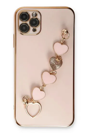 Newface iPhone 11 Pro Kılıf Esila Silikon - Pudra resmi