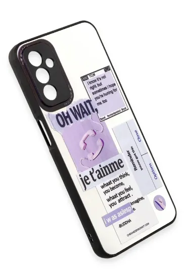 Newface Samsung Galaxy M23 Kılıf Mirror Desenli Kapak - Mirror - 4 resmi