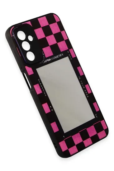 Newface Samsung Galaxy M23 Kılıf Mirror Desenli Kapak - Mirror - 8 resmi