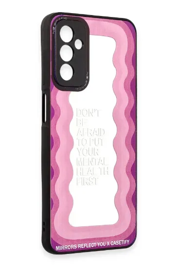 Newface Samsung Galaxy M23 Kılıf Mirror Desenli Kapak - Mirror - 11 resmi