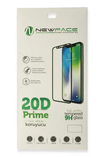 Newface Xiaomi Redmi 10C 20D Premium Cam Ekran Koruyucu resmi