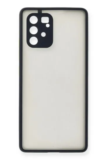 Newface Samsung Galaxy A91 / S10 Lite Kılıf Montreal Silikon Kapak - Lacivert resmi