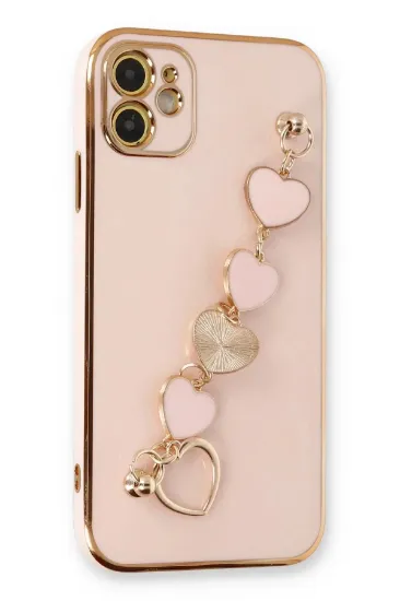 Newface iPhone 12 Kılıf Esila Silikon - Pudra resmi