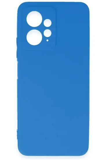 Newface Xiaomi Redmi Note 12 4G Kılıf First Silikon - Mavi resmi