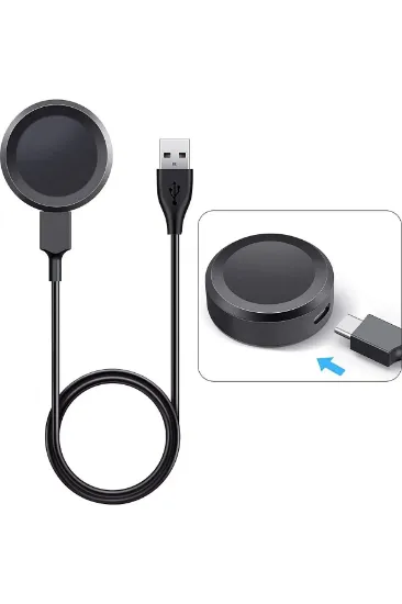 Newface HC08 Kablosuz Şarj 100cm Huawei Watch 3/3Pro/GT2 Pro/GT3/GT3 Pro/GT Runner resmi