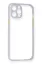Newface iPhone 12 Kılıf Miami Şeffaf Silikon - Lila resmi
