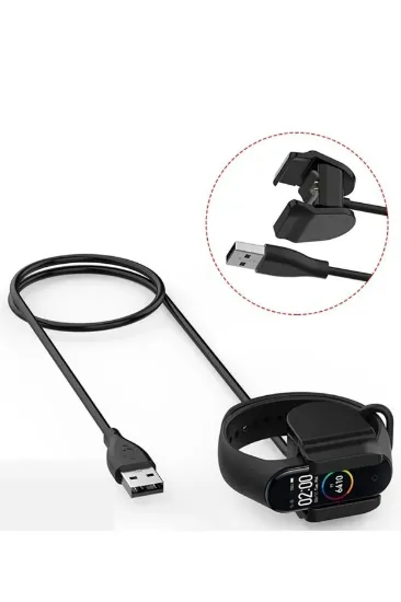 Newface MC06 Şarj Adaptörü 100cm Xiaomi Mi Band 5/6 resmi