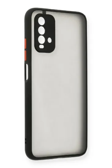 Newface Xiaomi Redmi 9T Kılıf Montreal Silikon Kapak - Siyah resmi