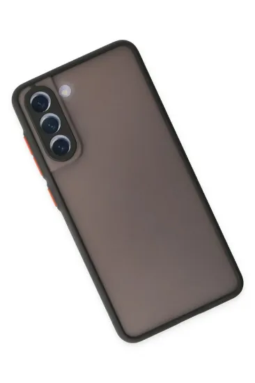 Newface Samsung Galaxy S21 FE Kılıf Montreal Silikon Kapak - Siyah resmi