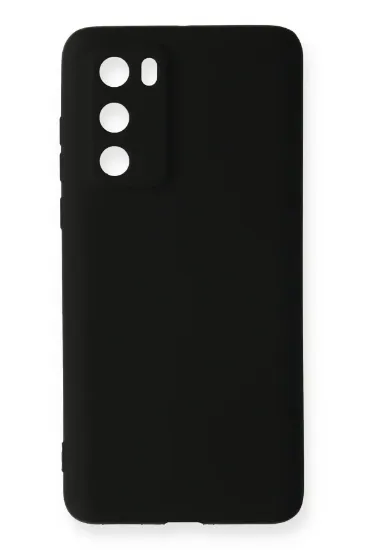 Newface Huawei P40 Kılıf First Silikon - Siyah resmi