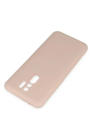 Newface Xiaomi Redmi 9 Kılıf Nano içi Kadife Silikon - Pudra resmi