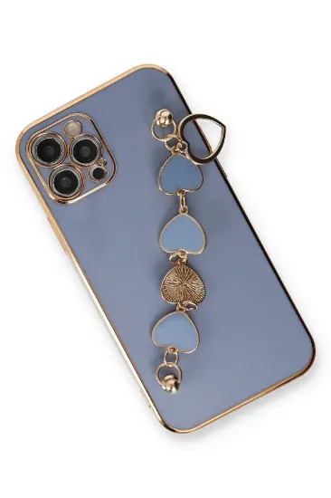 Newface iPhone 12 Pro Max Kılıf Esila Silikon - Gri resmi