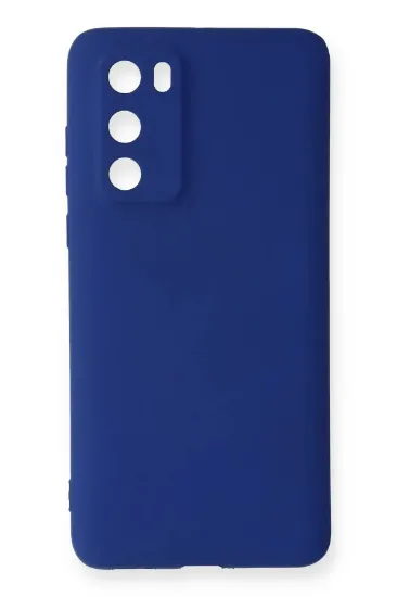 Newface Huawei P40 Kılıf First Silikon - Lacivert resmi