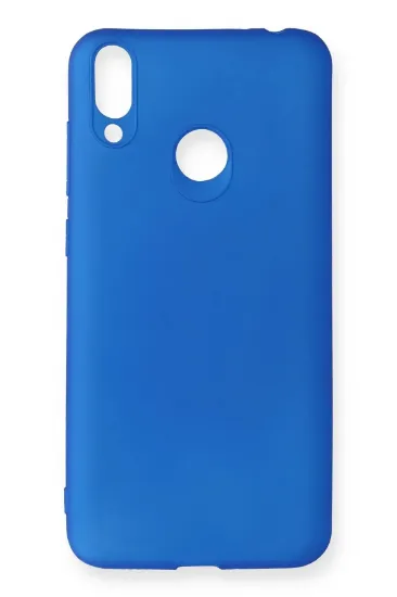 Newface Huawei Honor 8C Kılıf First Silikon - Mavi resmi