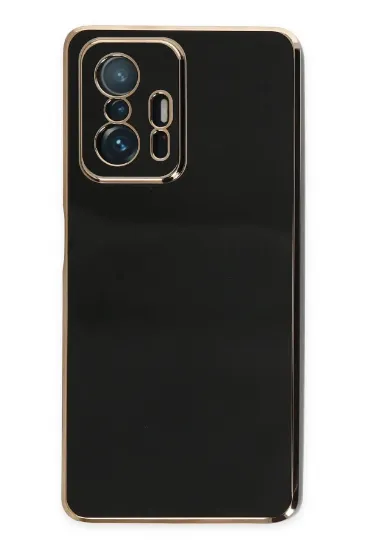 Newface Xiaomi Mi 11T Pro Kılıf Volet Silikon - Siyah resmi