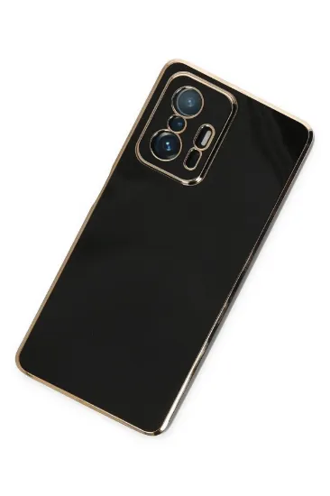 Newface Xiaomi Mi 11T Pro Kılıf Volet Silikon - Siyah resmi