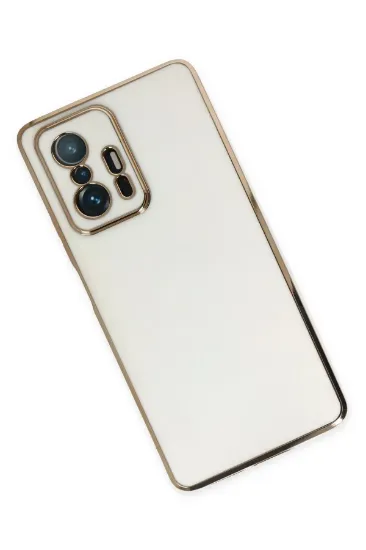 Newface Xiaomi Mi 11T Pro Kılıf Volet Silikon - Beyaz resmi